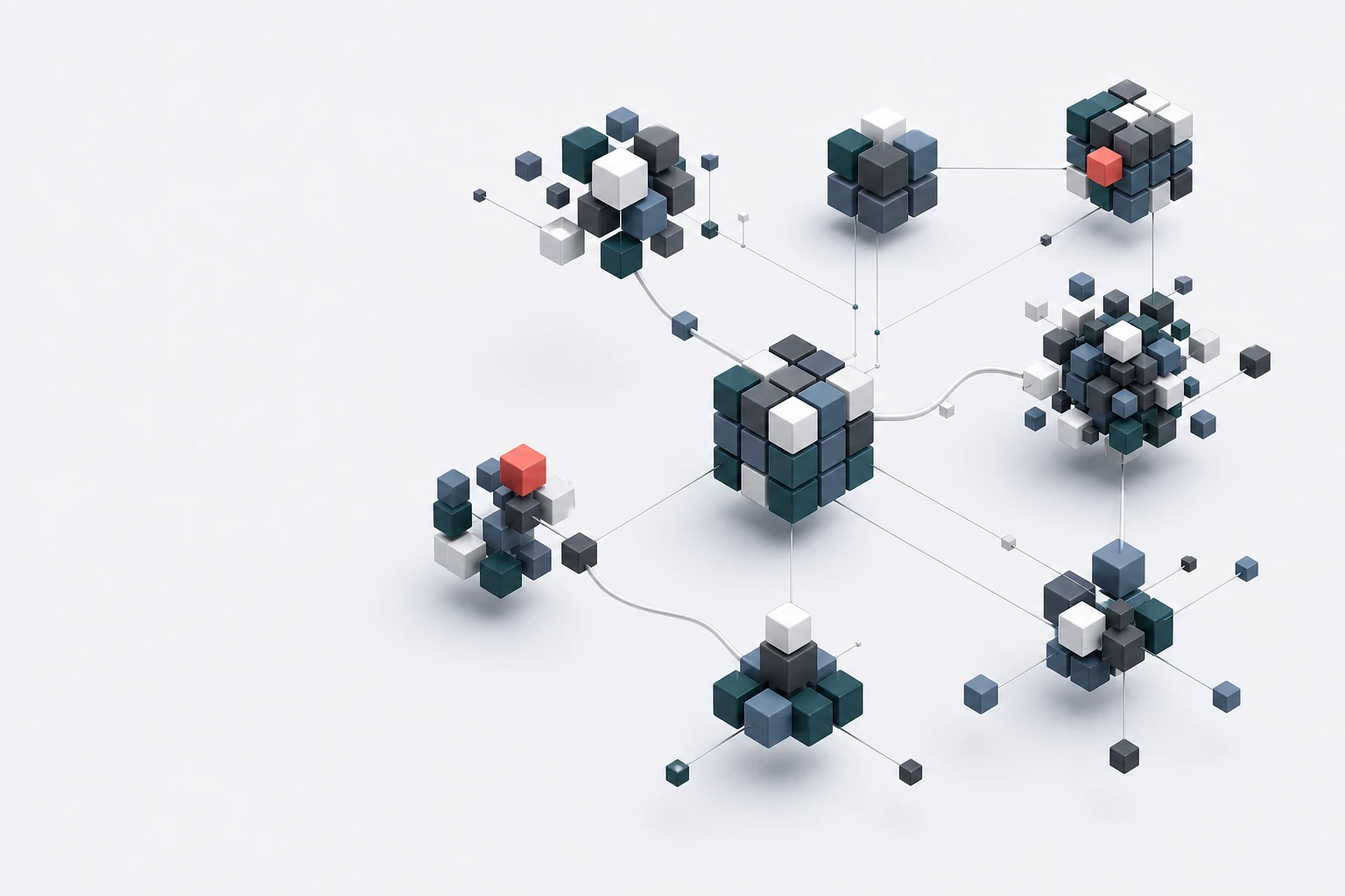 Dimensional specialist modules working together as one distributed system